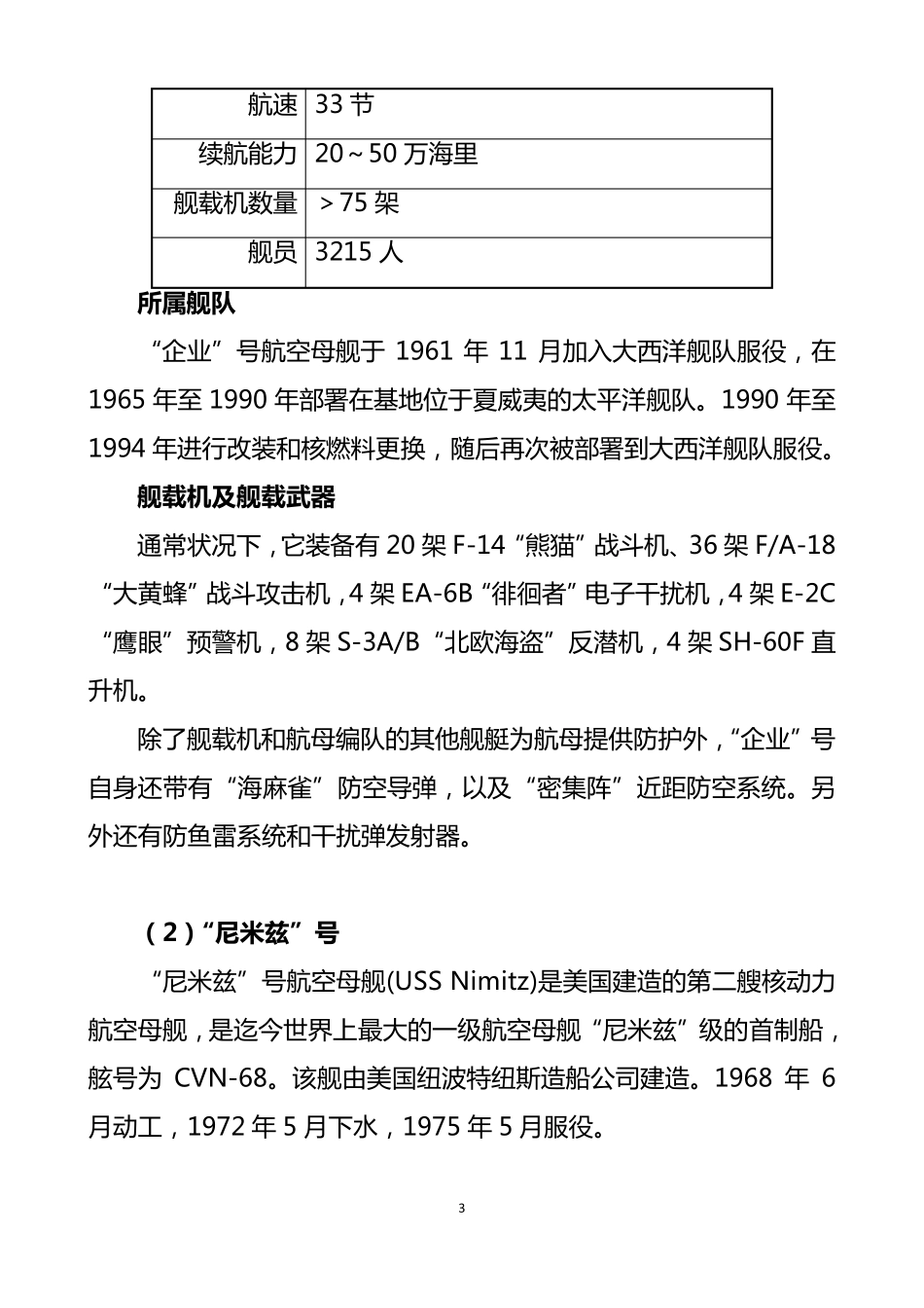 美国现役航母大全_第3页