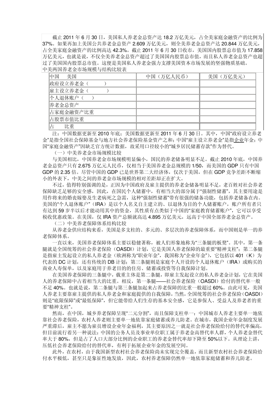 美国的养老金和中国的养老金的比较_第3页