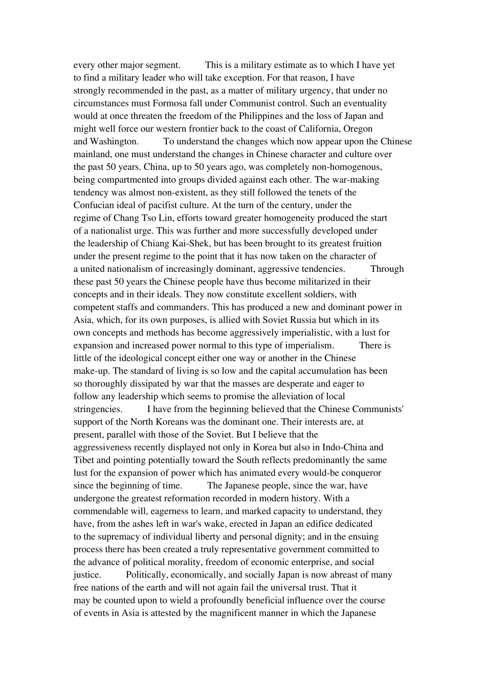 美国经典演讲麦克阿瑟：《老兵不死》(英文原版及翻译)_第3页