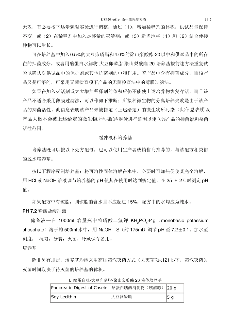 美国药典29微生物限度检查_第2页