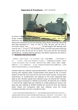 美国西储大学轴承资料