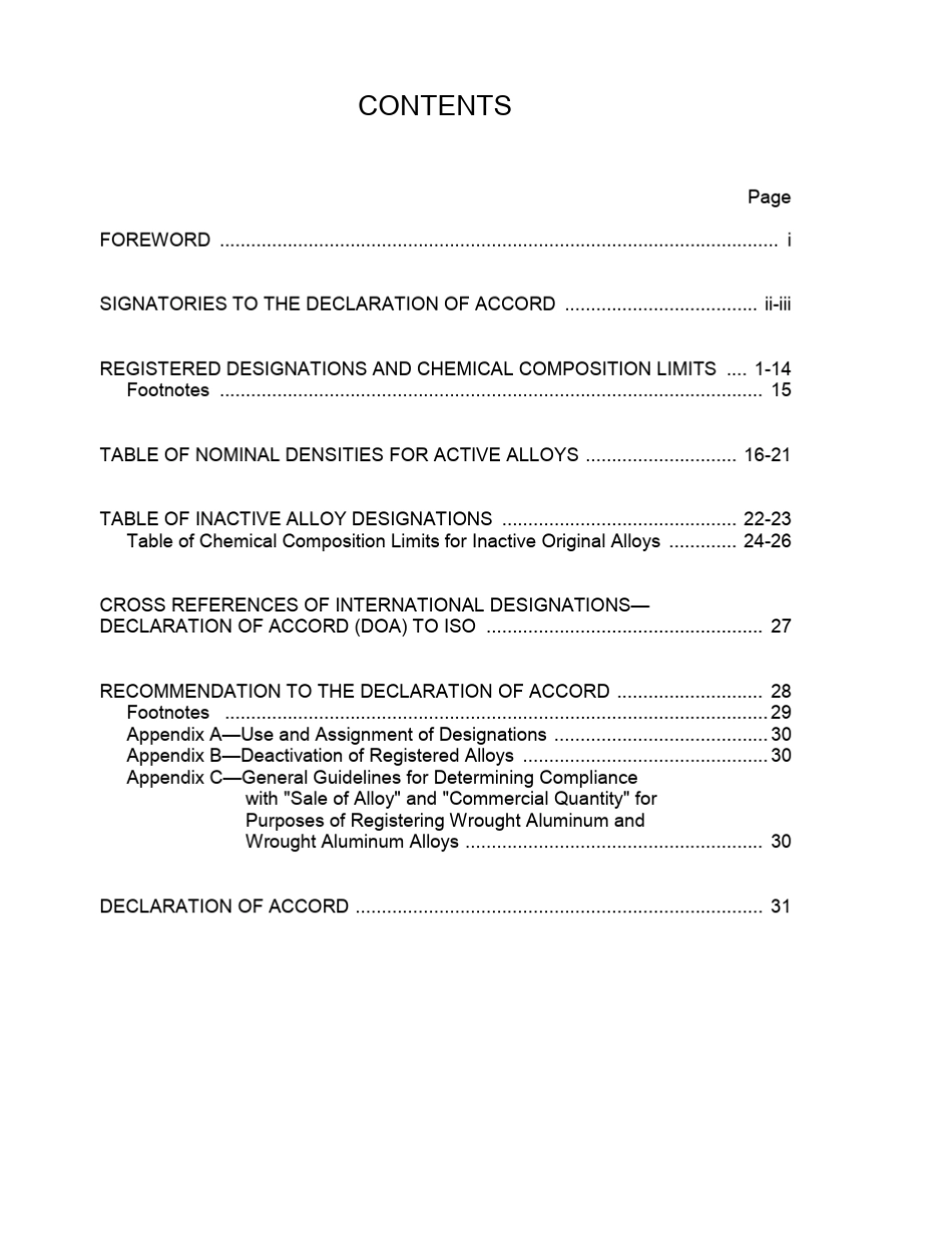 美国铝业协会2015年最新变形铝及铝合金化学成分_第3页