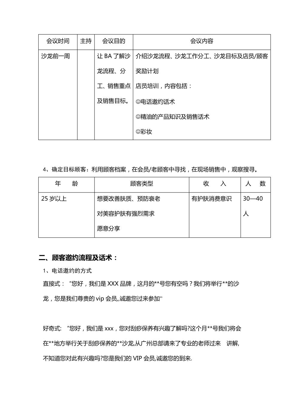 美容沙龙前邀约_第2页