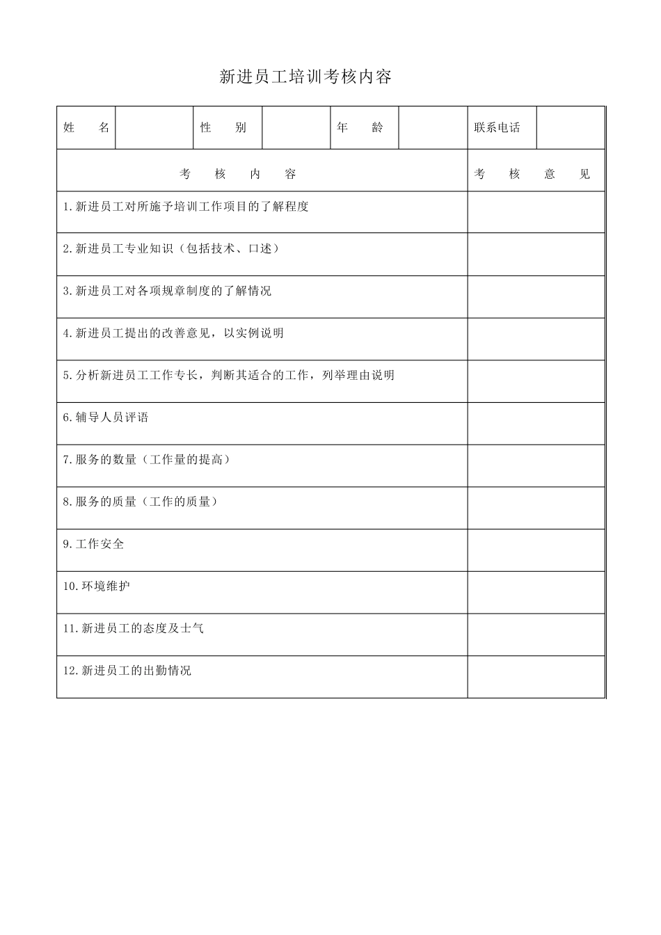 美容院管理表格大全2_第1页