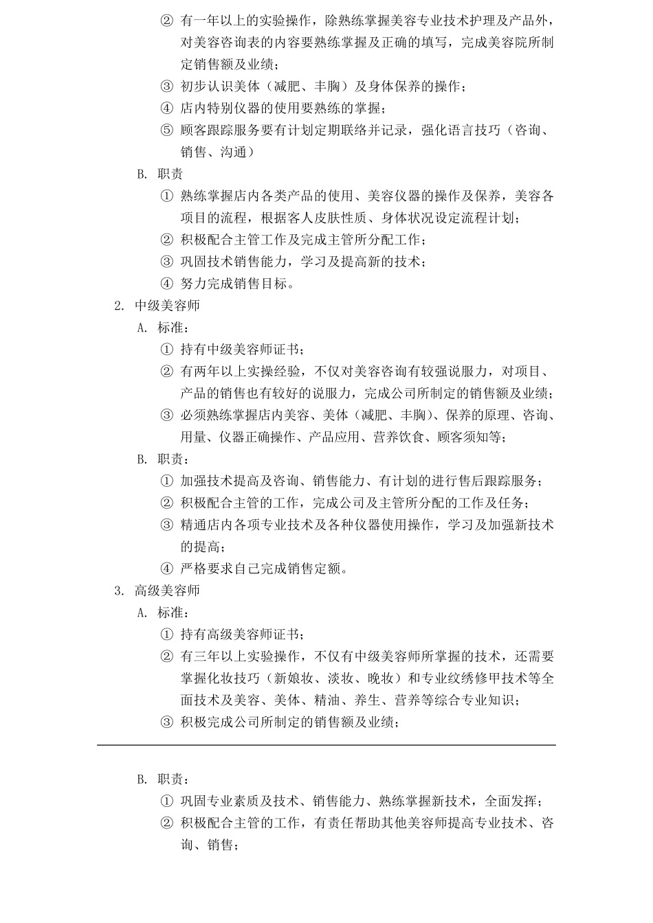 美容院职务描述_第3页
