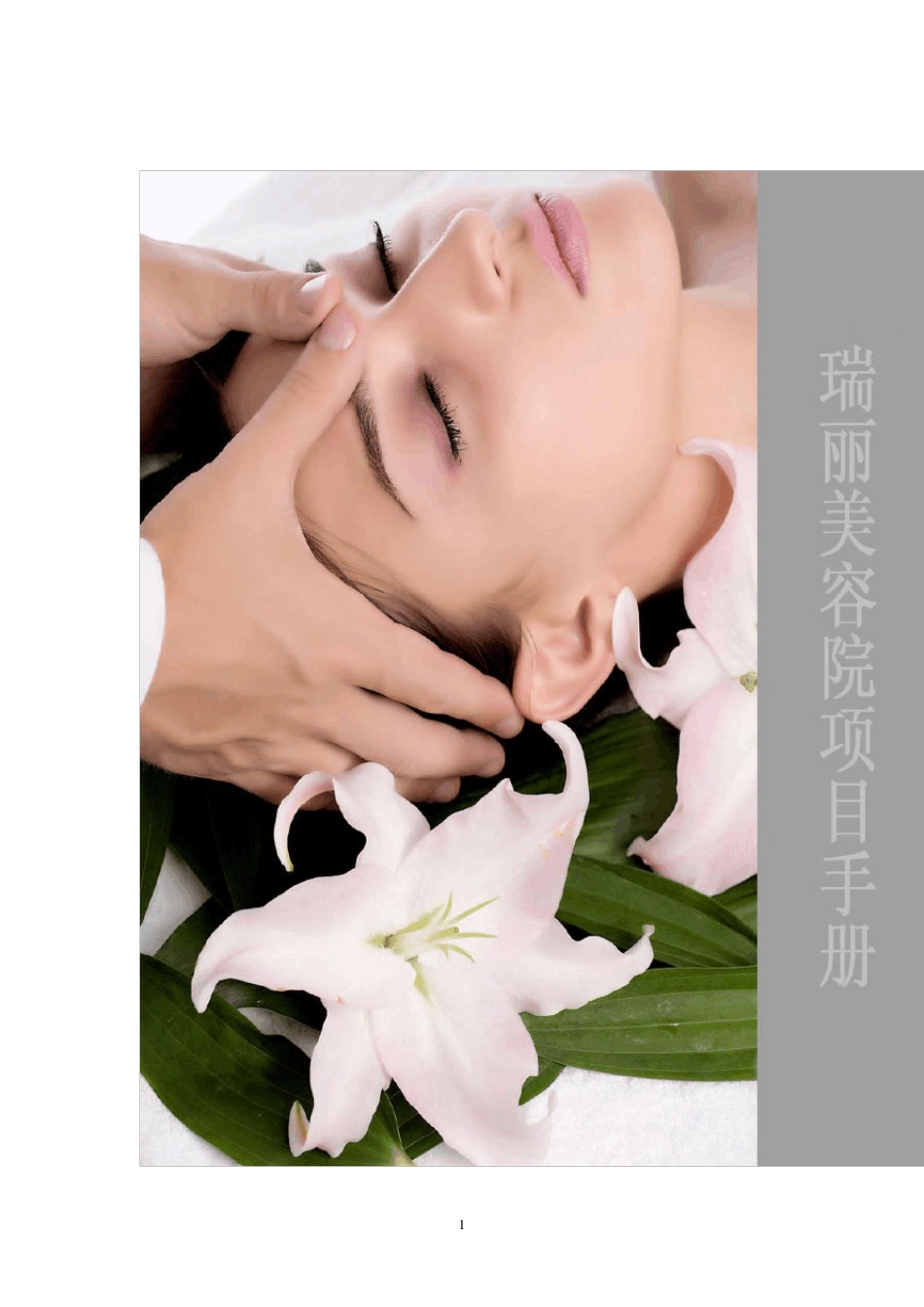 美容院项目目录册_第1页