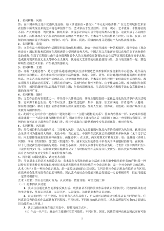 美术史名词解释