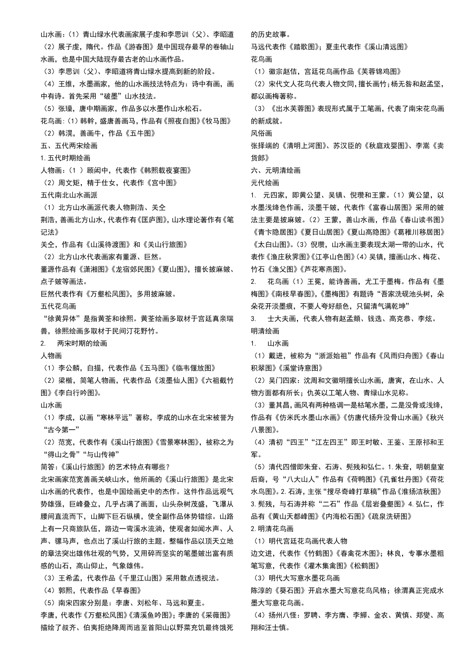 美术学科知识与教学能力个人总结_第2页