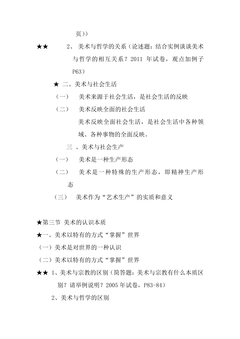 美术概论考研复习材料_第3页