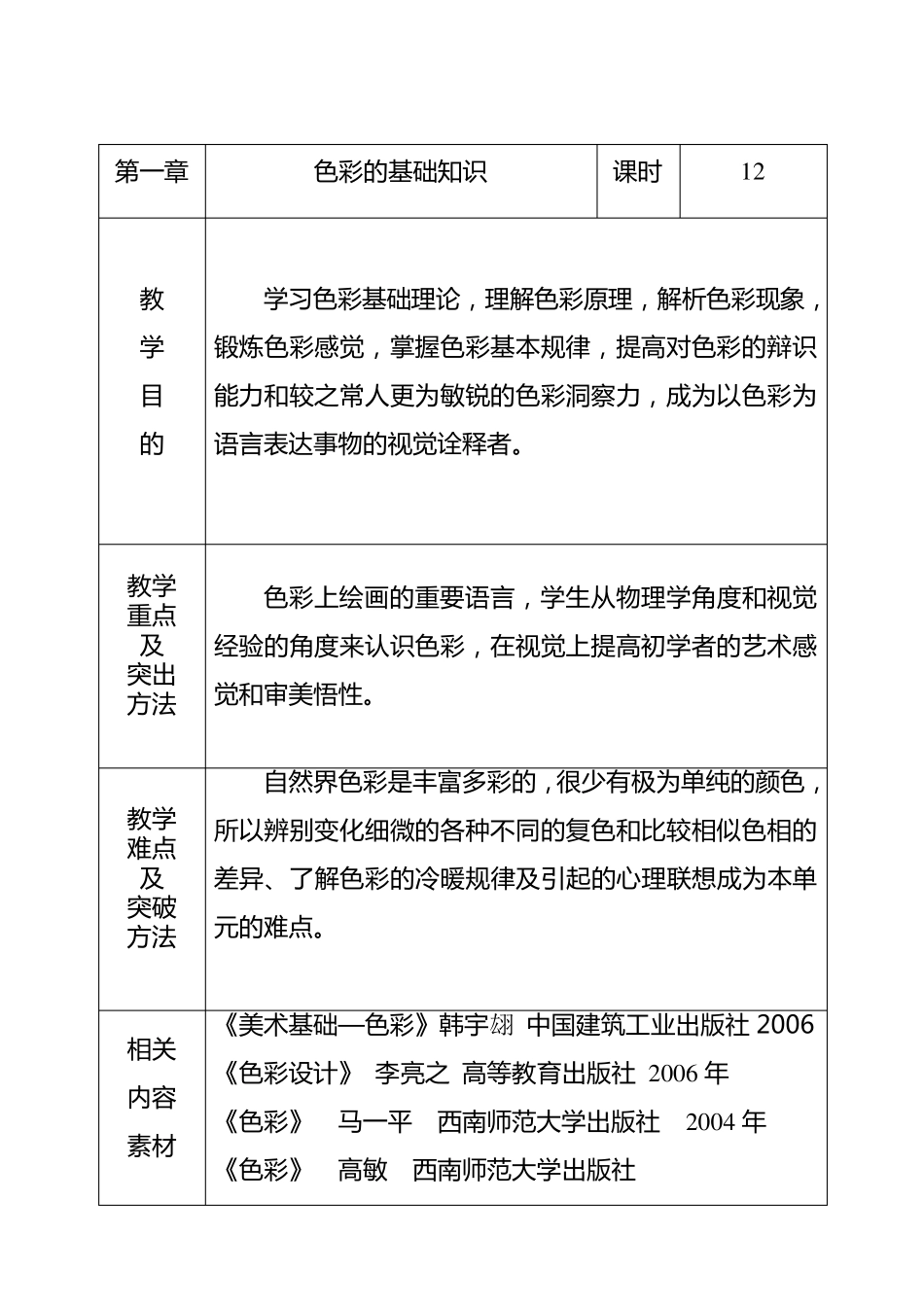 美术色彩教案_第1页