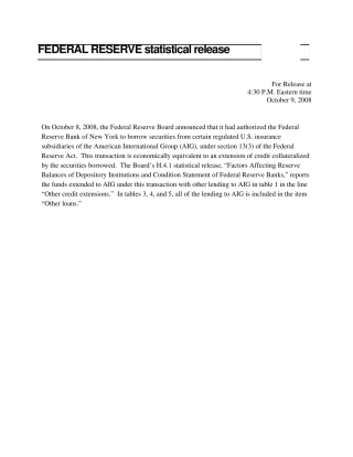 美联储2008年资产负债表