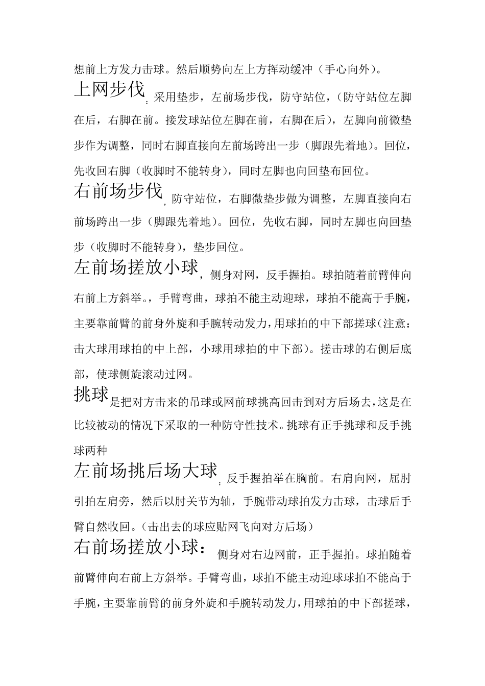 羽毛球十节课训练内容_第2页