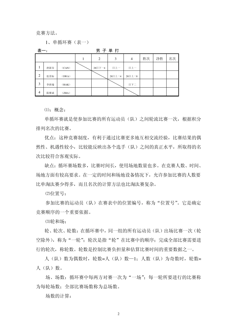 羽毛球裁判员编排讲义_第2页