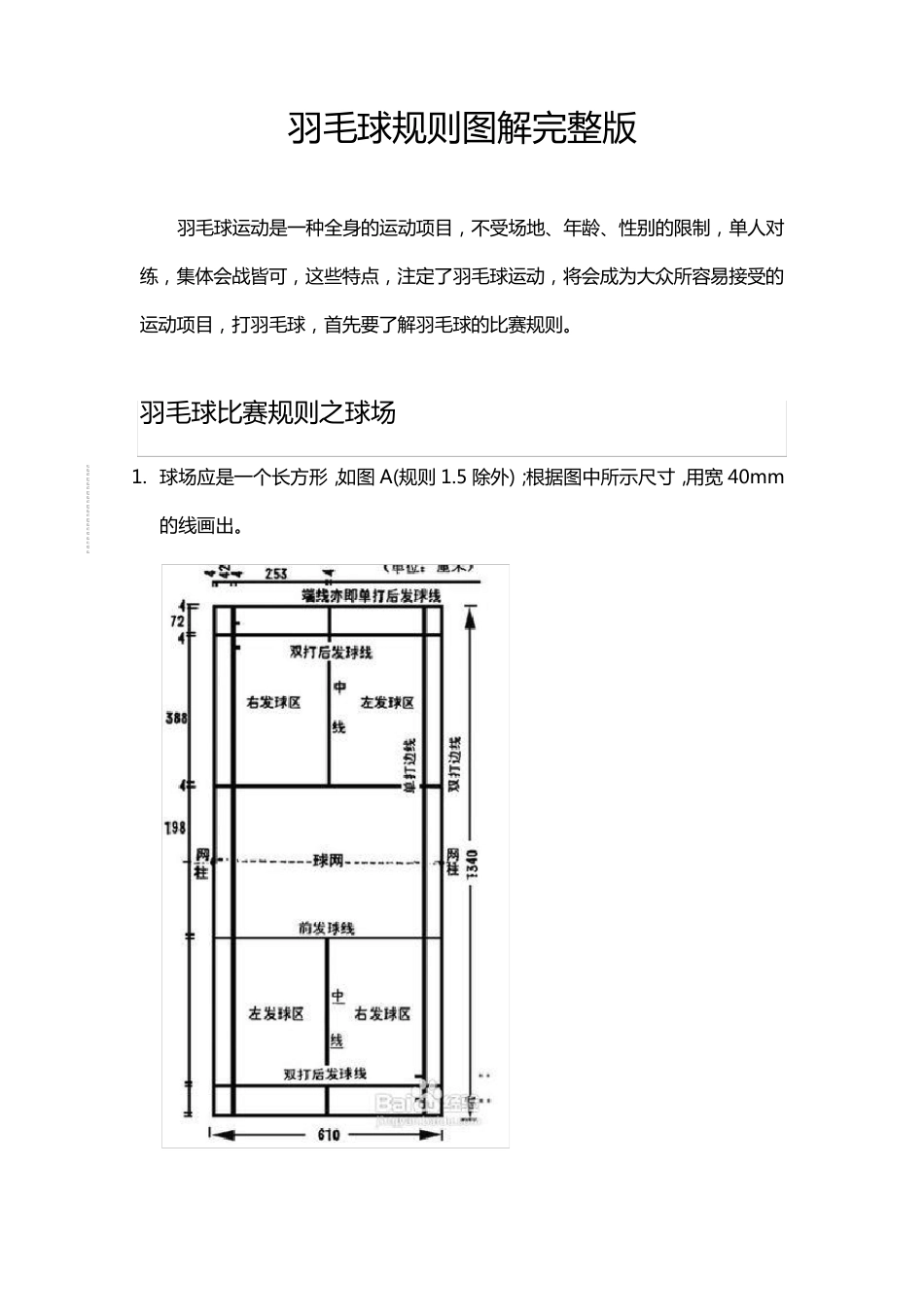 羽毛球规则图解_第1页