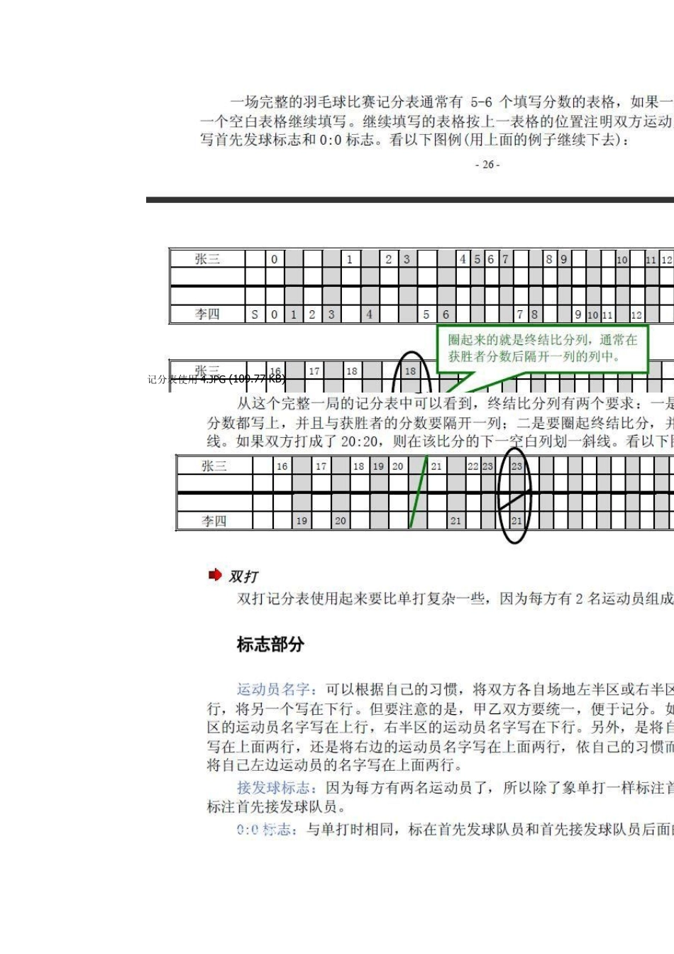 羽毛球记分表使用方法_第2页