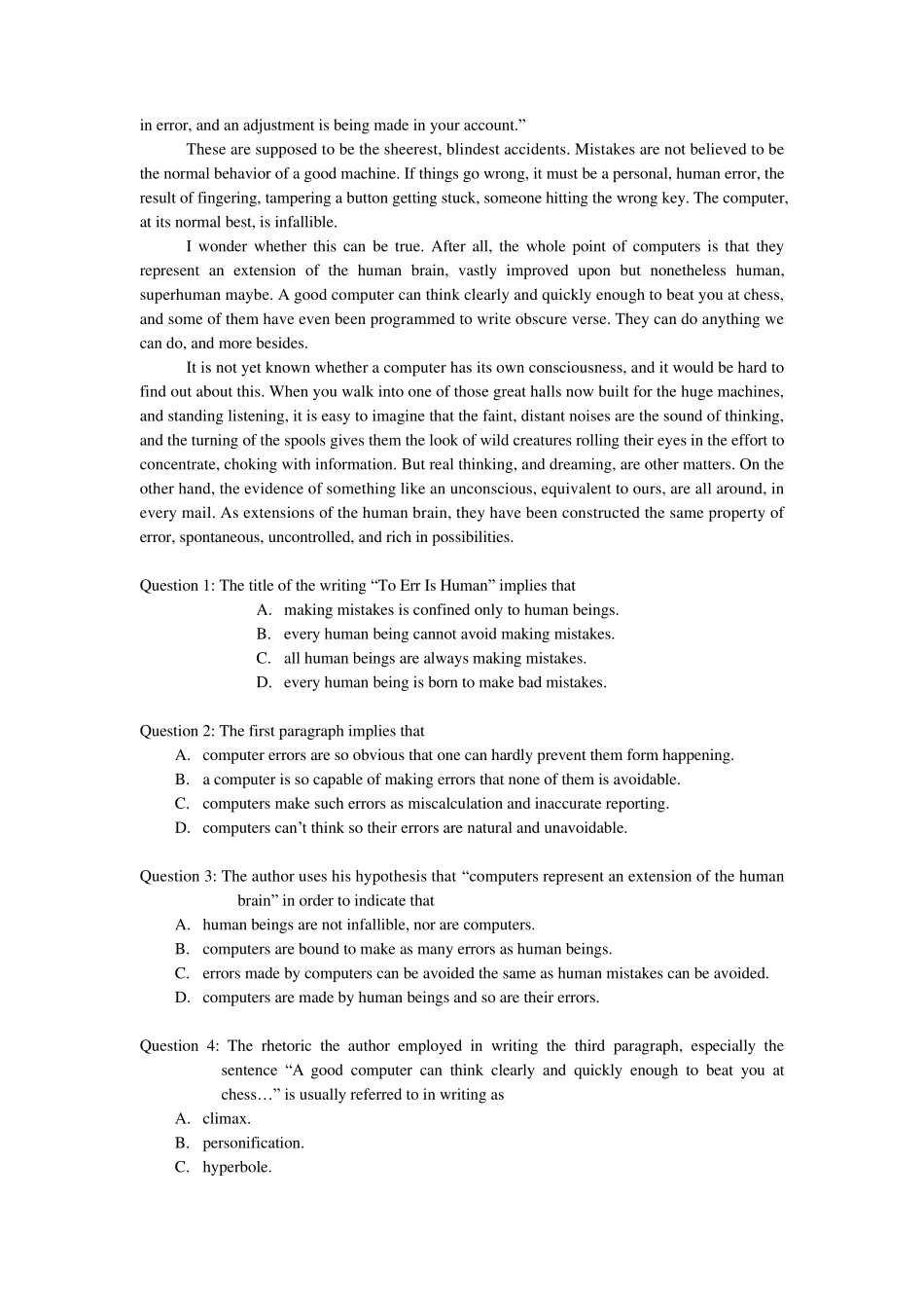 翻译资格考试二级笔译真题详解_第3页