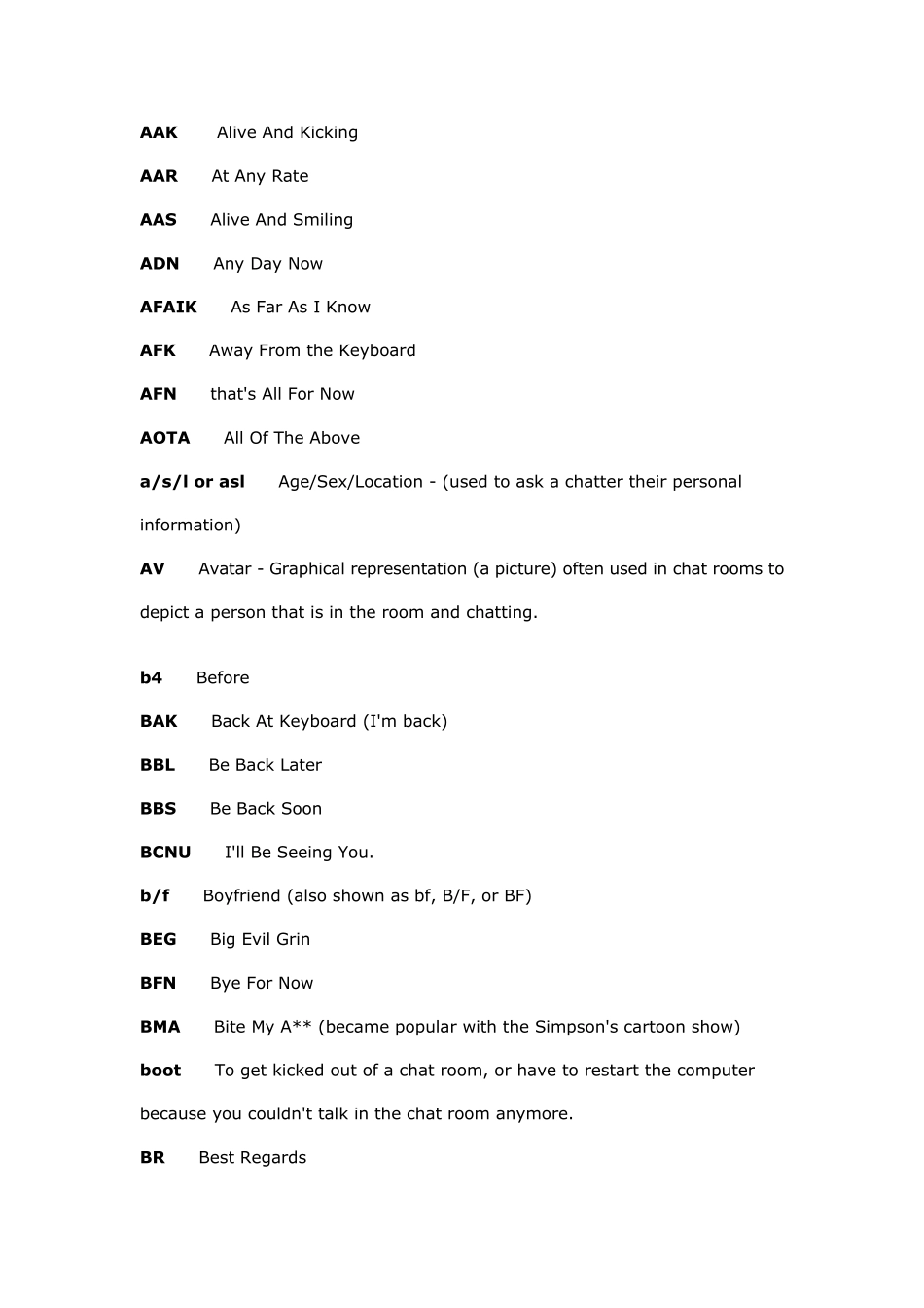 老外聊天网络用语_第1页