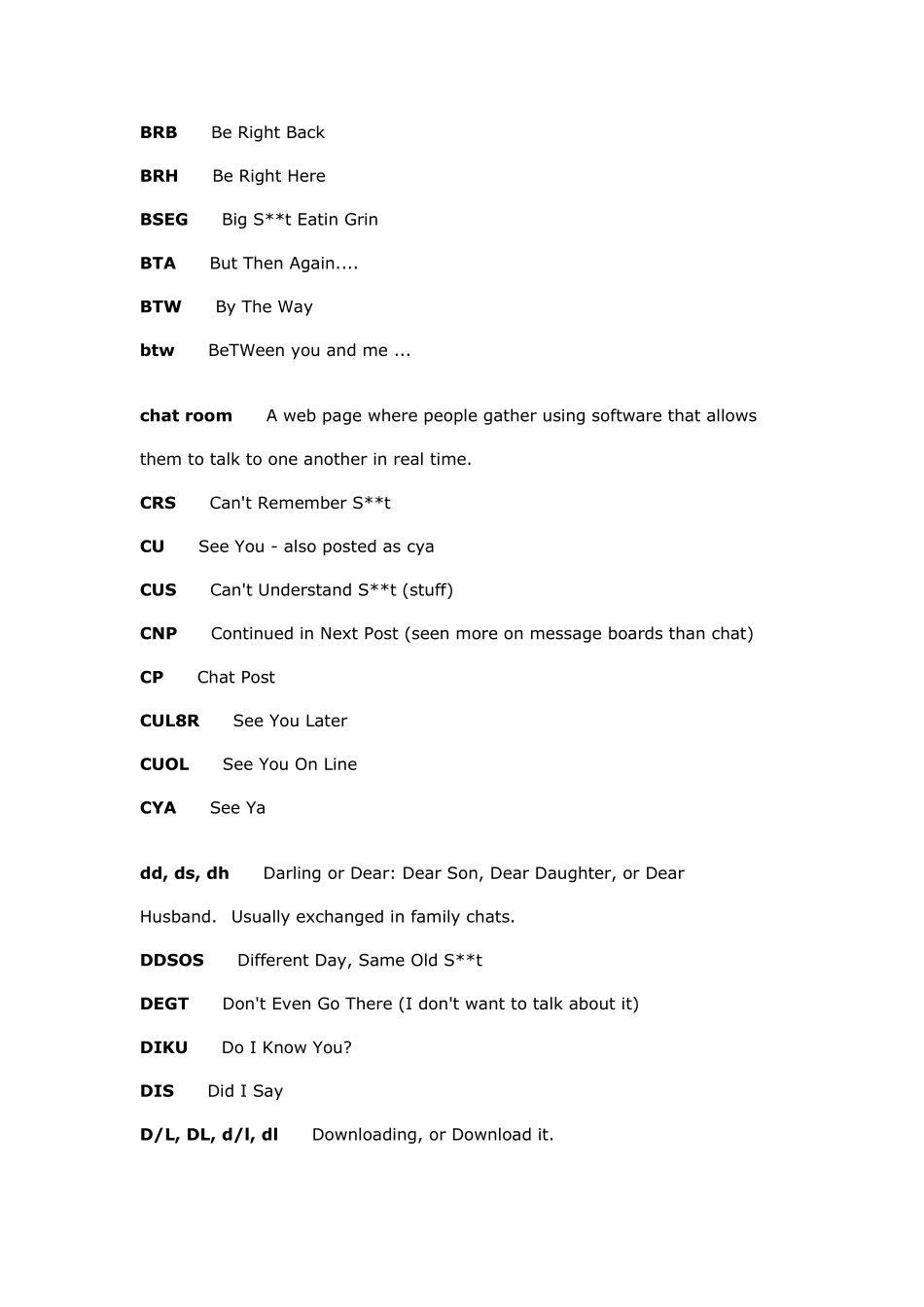 老外聊天网络用语_第2页