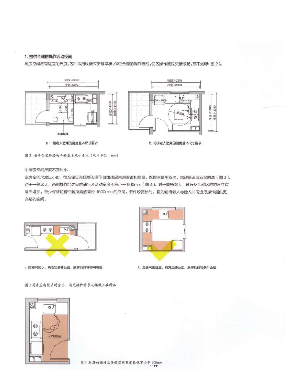 老年住宅套内空间设计_厨房篇_第2页