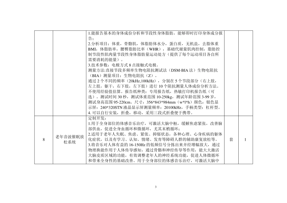 老年服务与管理专业智慧养老与健康管理实训室_第3页