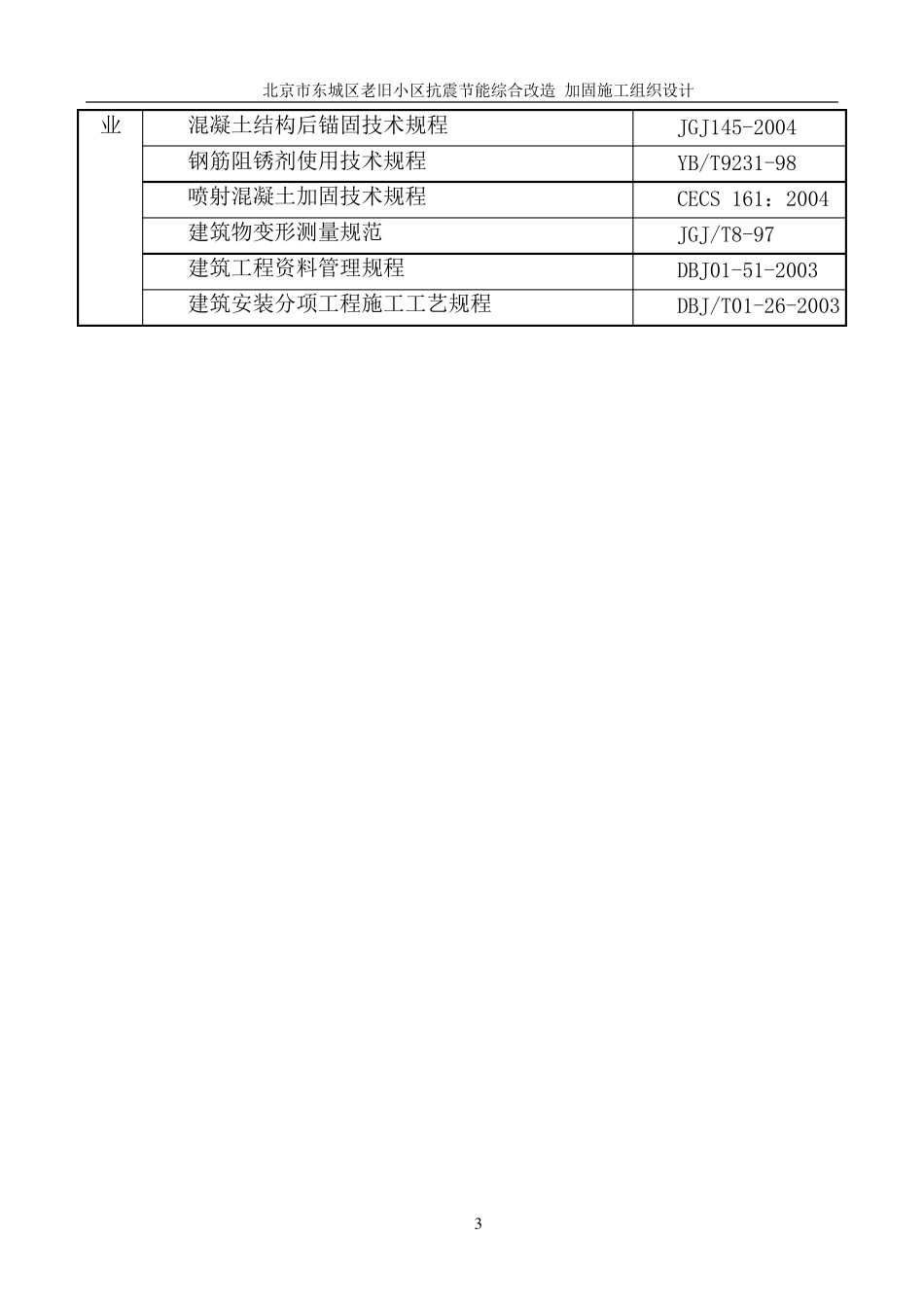老旧小区加固施工方案_第3页