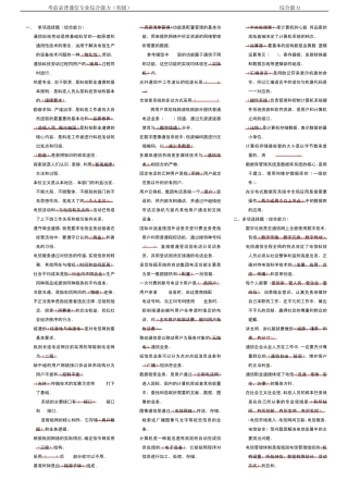 考前必背通信专业综合能力(初级)