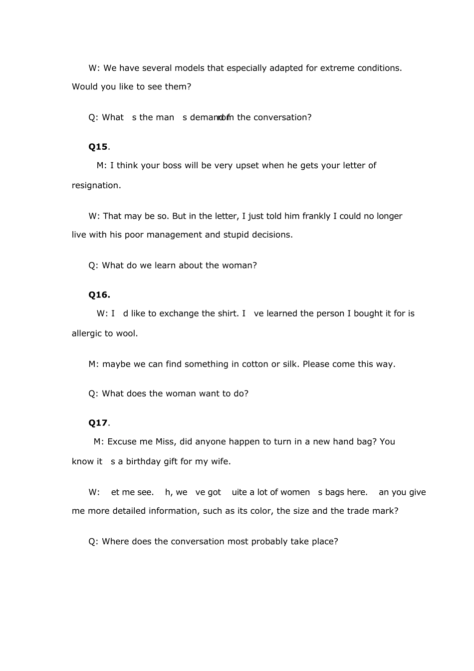 考研复试听力练习材料_第2页