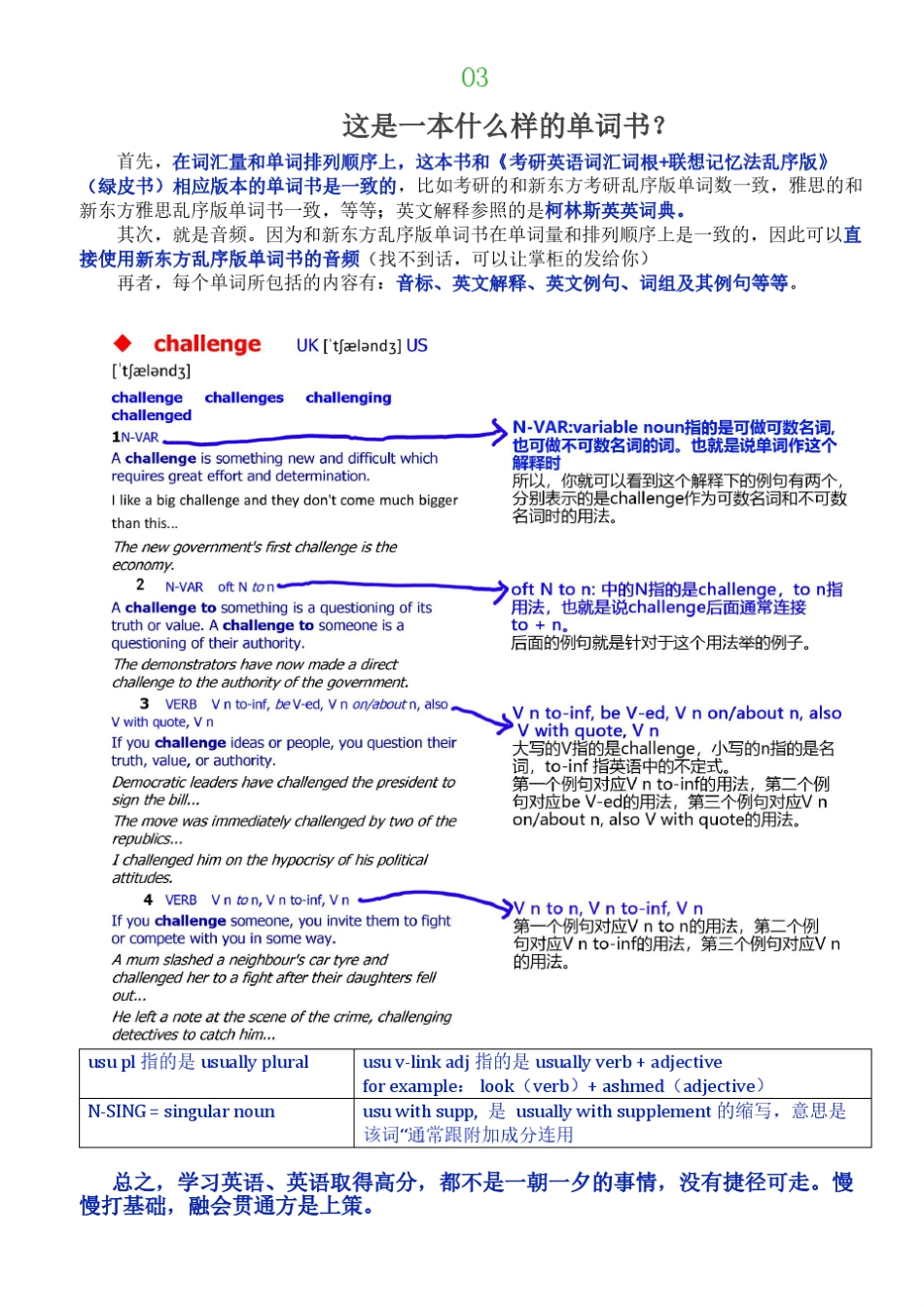 考研英英解释单词汇书乱序版正序版全英文Englishvocabulary_第3页