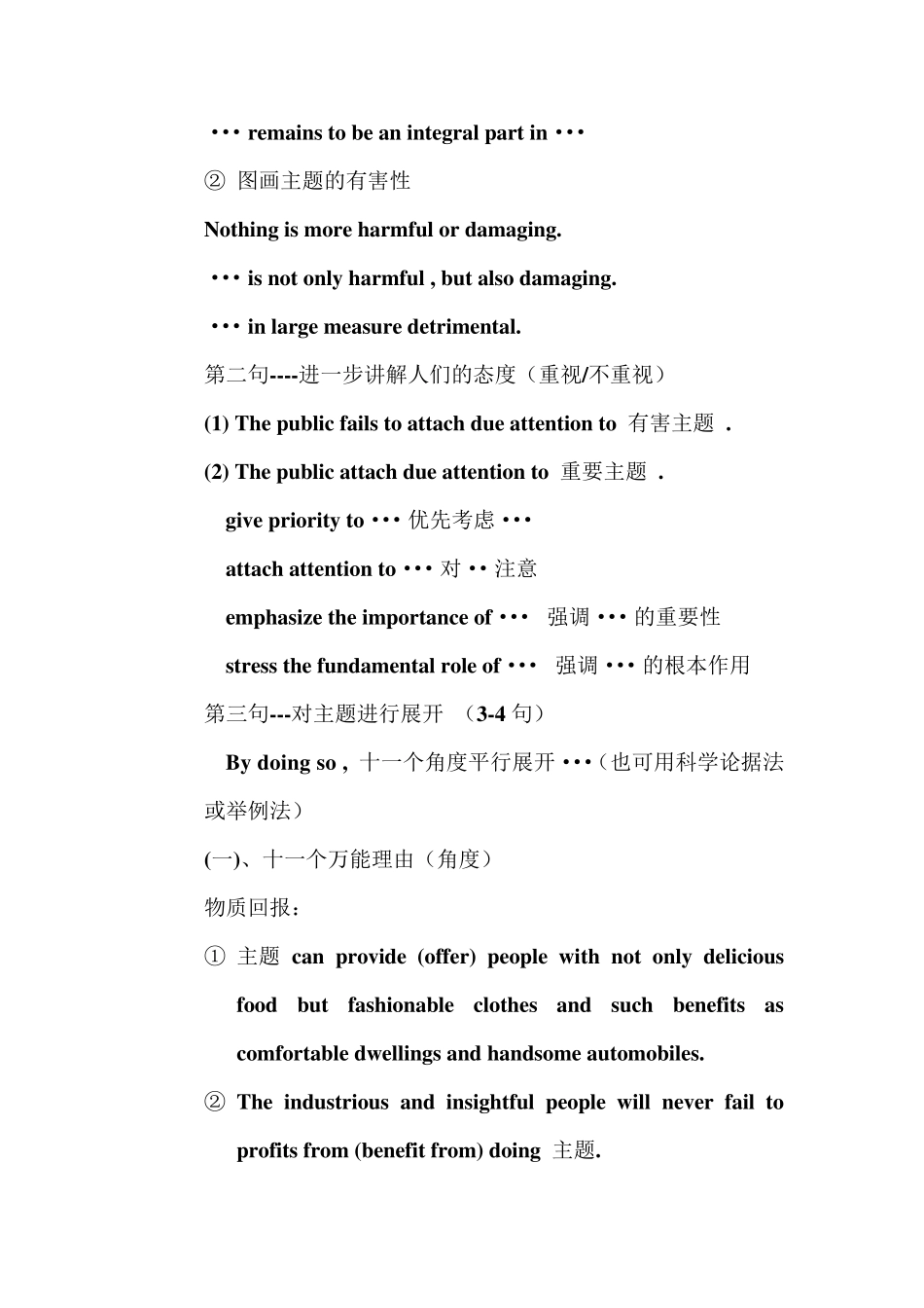 考研英语写作——何凯文版_第3页