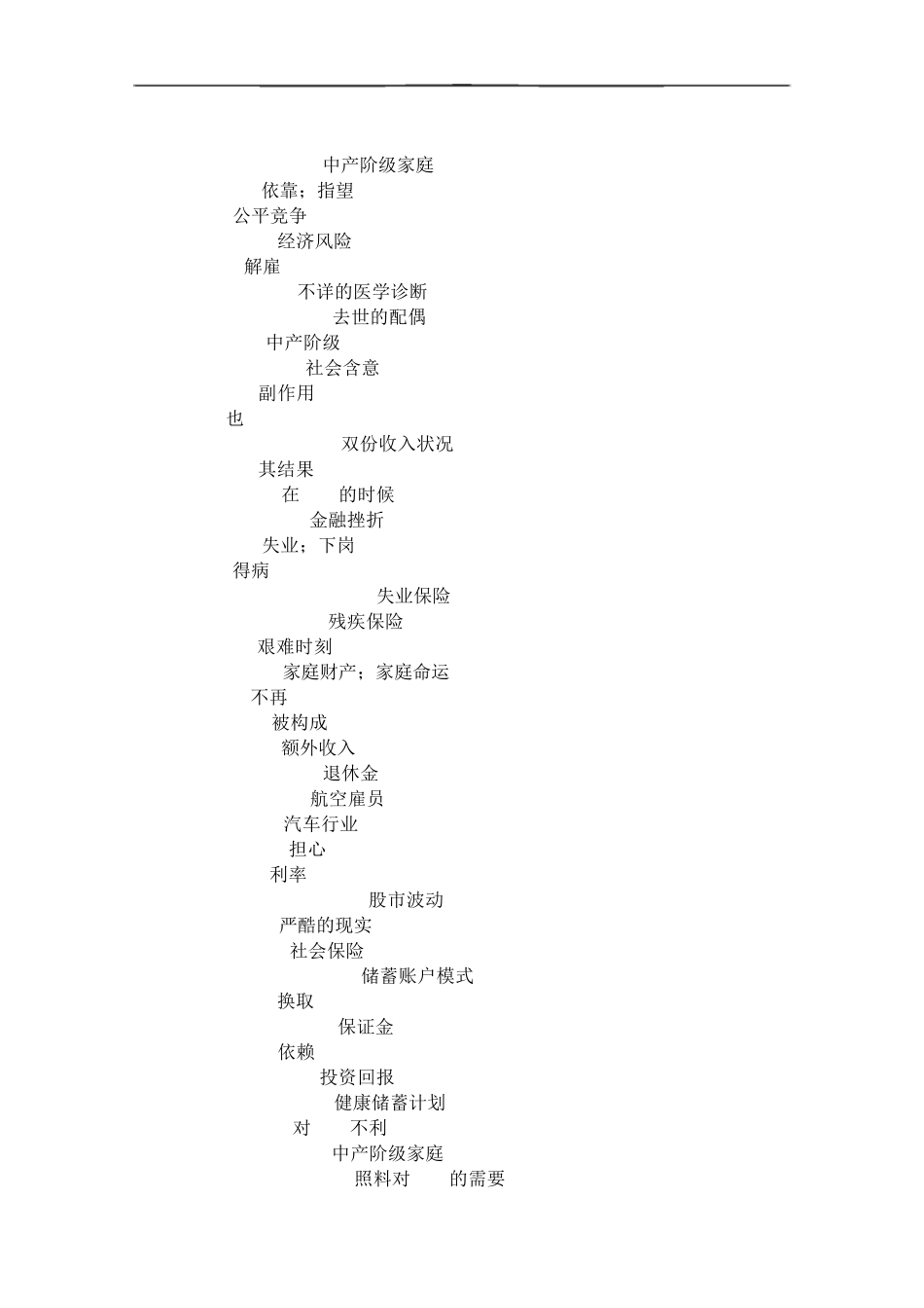 考研英语历年真题中出现的单词与词组总结_第3页