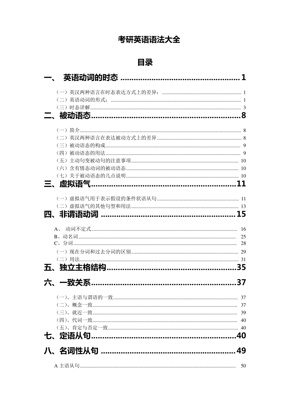 考研英语语法详细讲解_第1页