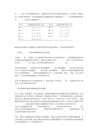 耐张线夹与楔形线夹