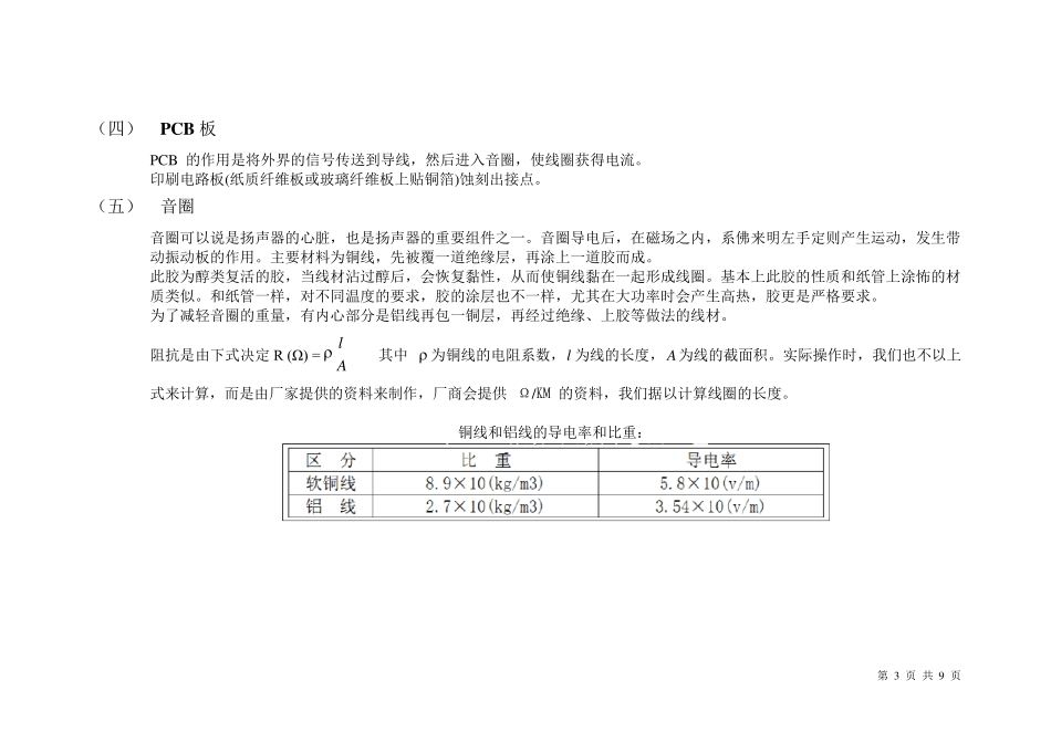 耳机喇叭部品知识_第3页