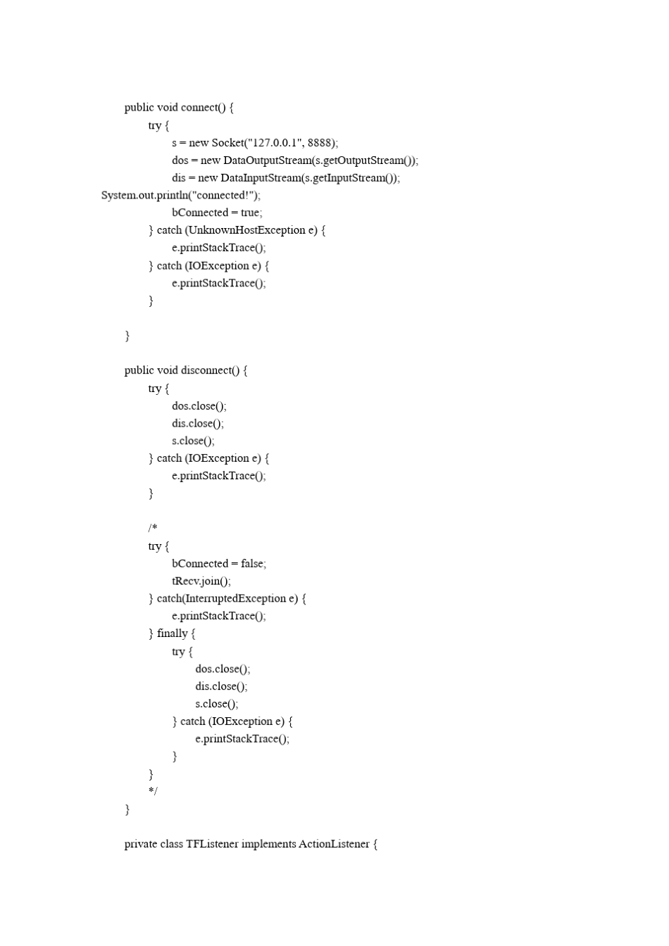聊天系统(客户端、服务器端)java版完整代码_第2页