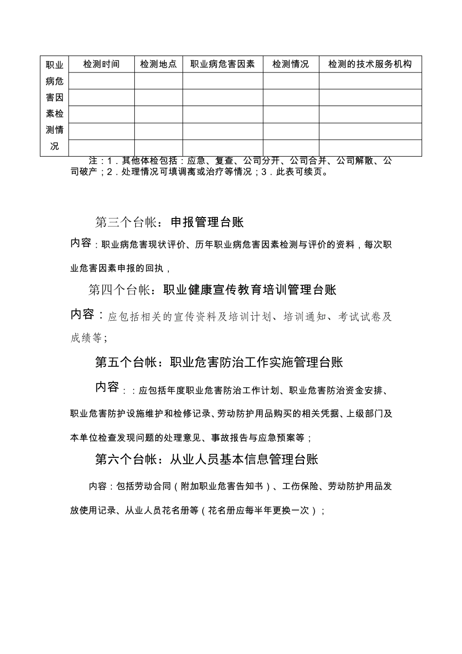 职业健康七个台账_第2页