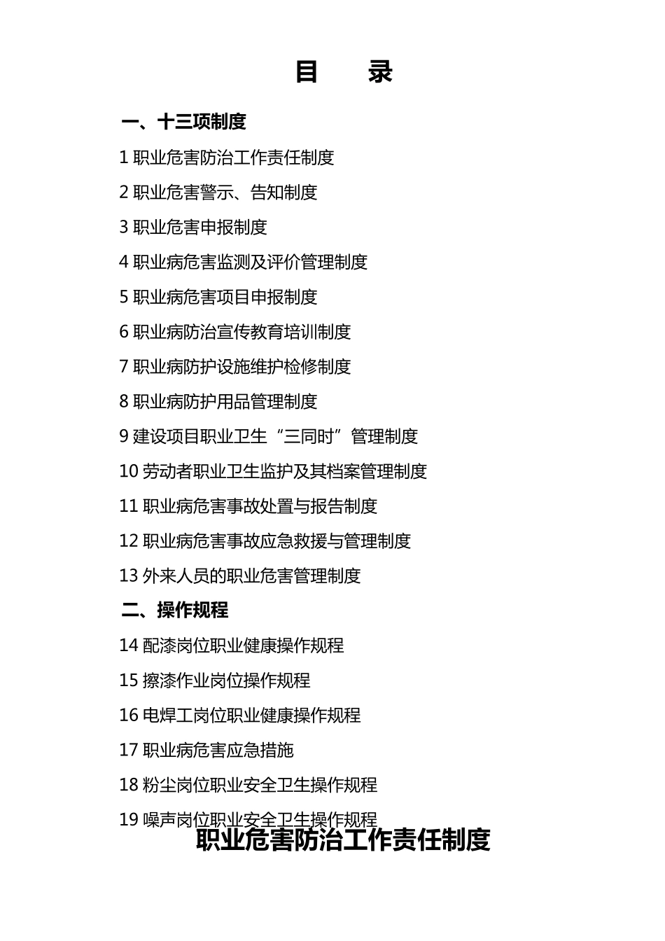 职业健康十三项制度_第2页