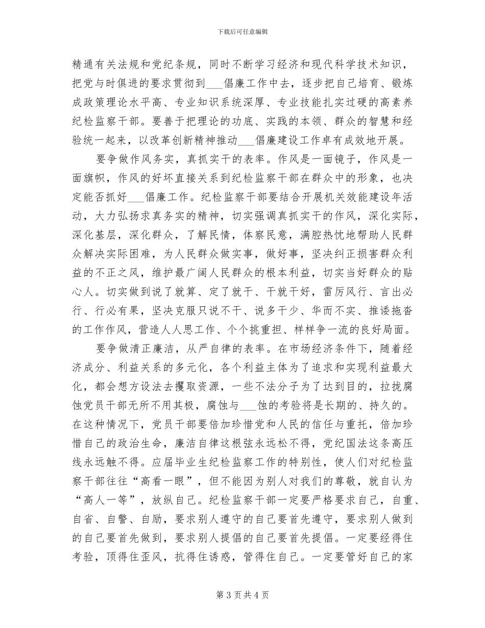 2024年纪检监察干部年度工作总结_第3页