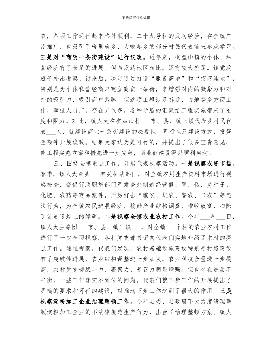 2024年终乡镇人大工作总结_第3页