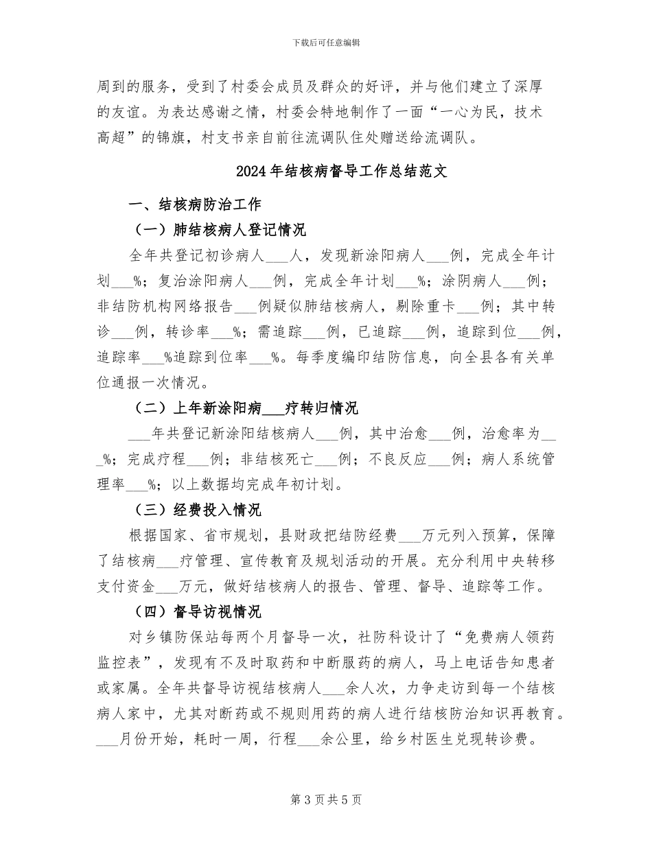 2024年结核病督导工作总结_第3页