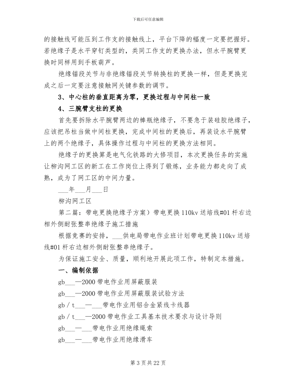 2024年绝缘子更换经验总结_第3页