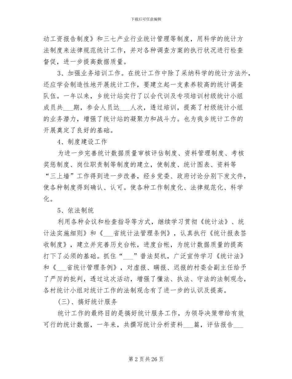 2024年统计工作总结八_第2页