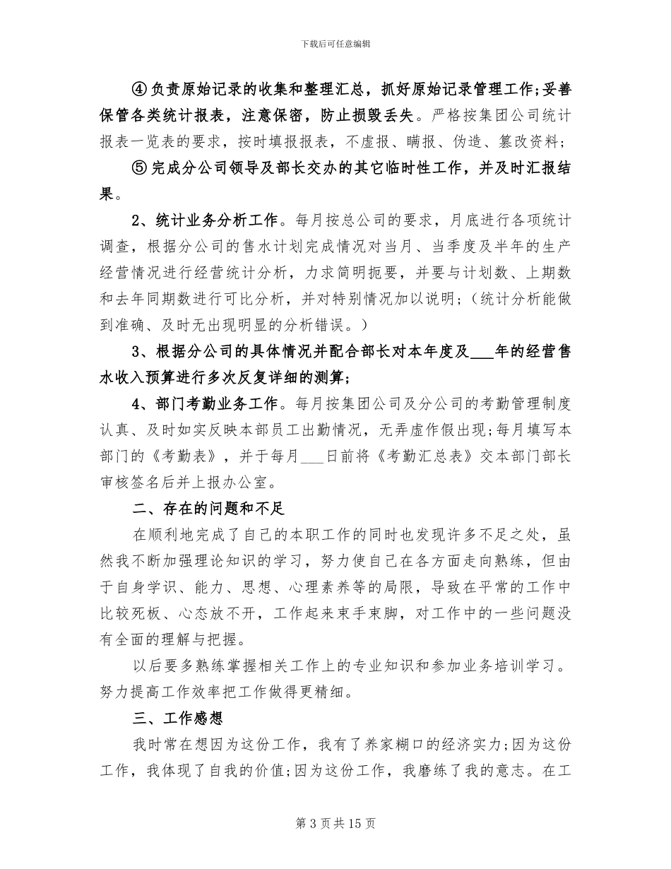 2024年统计年终工作总结个人报告_第3页