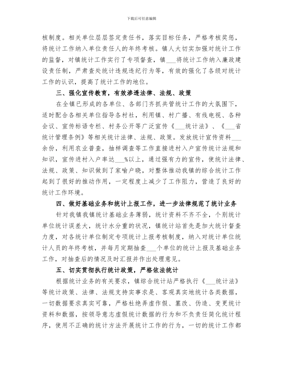 2024年统计站工作总结_第2页