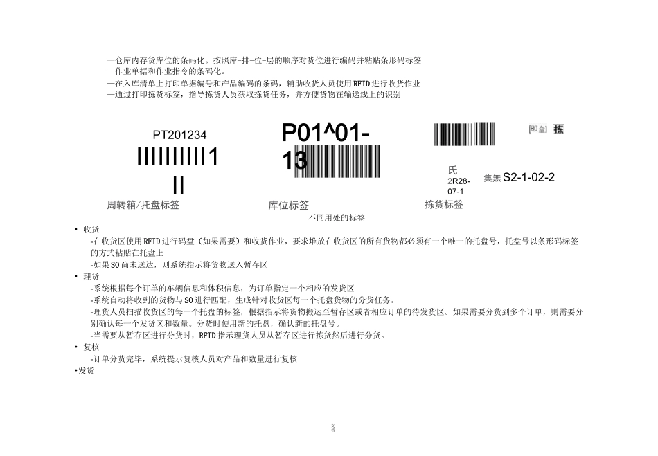 RFID智能仓库管理系统方案_第3页