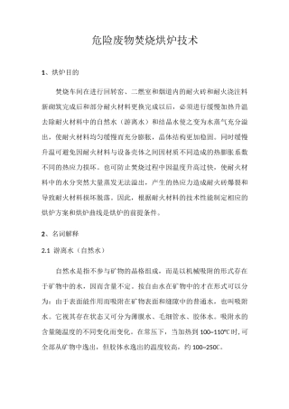 危险废物焚烧烘炉技术(张琦)