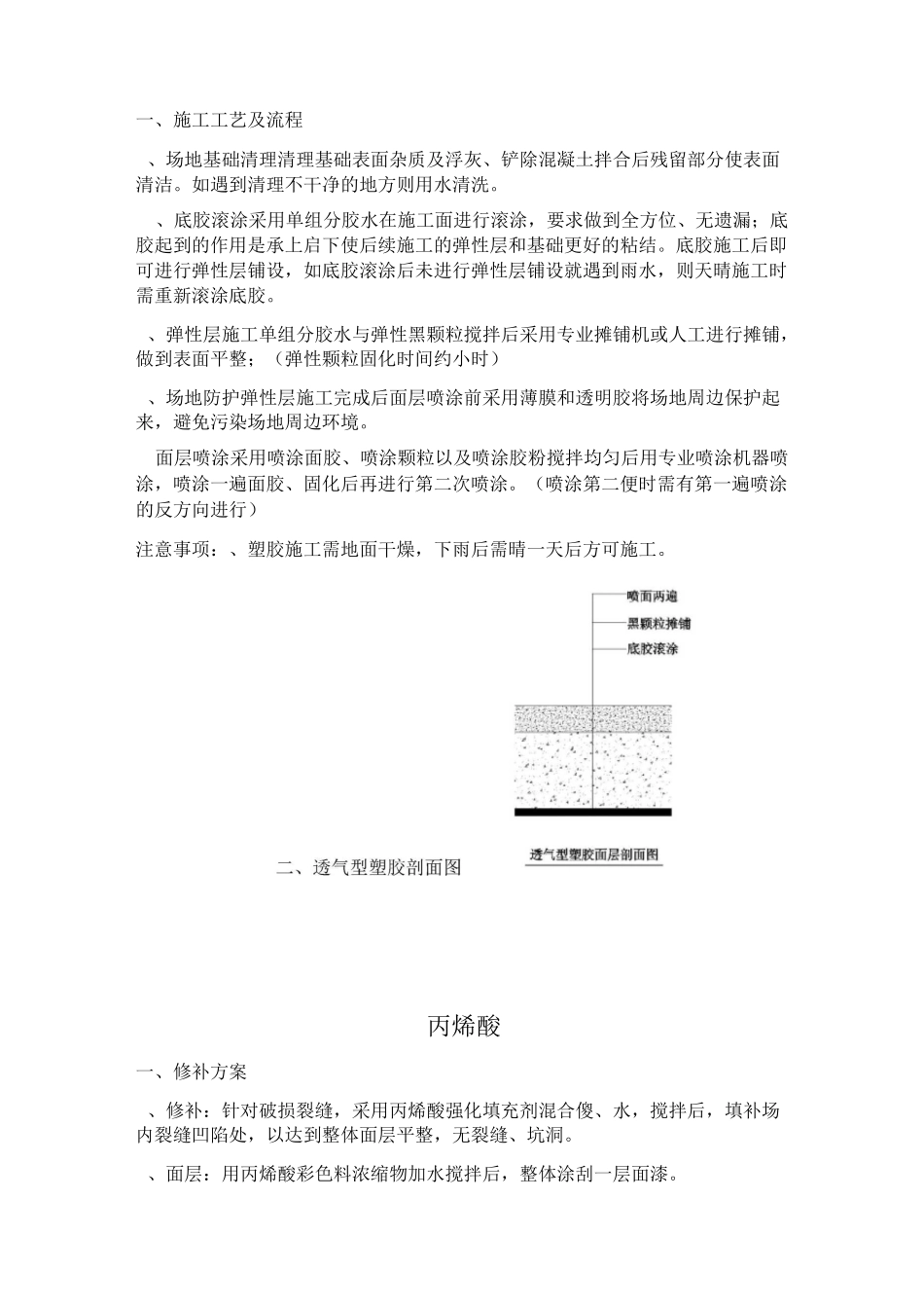 体育场地各项施工设计工艺设计_第2页