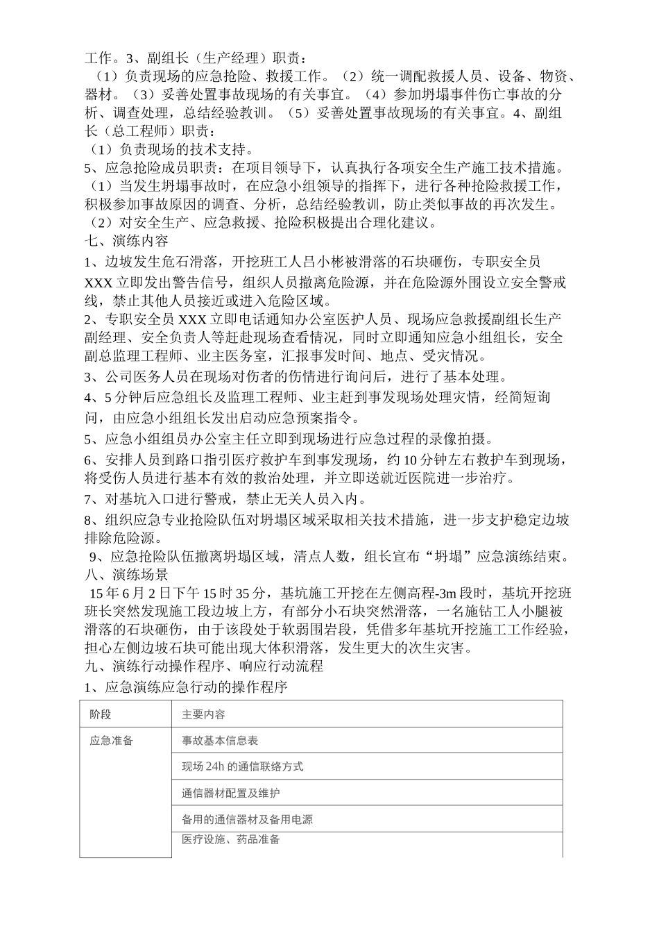 基坑坍塌应急演练_第3页