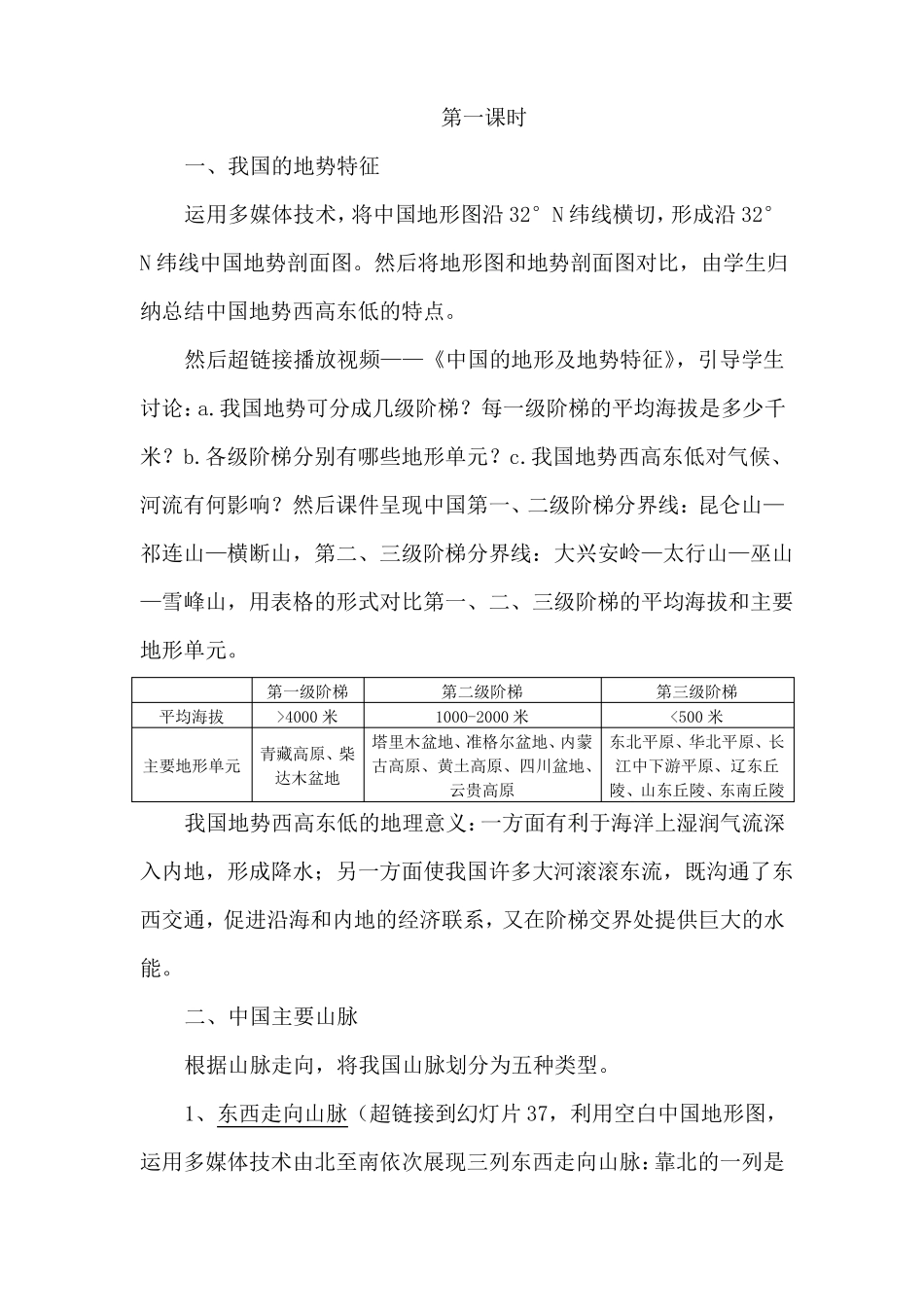 地形教学设计_第2页