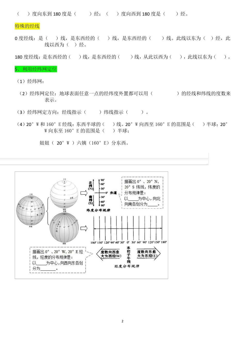 地理学霸笔记记忆_第2页