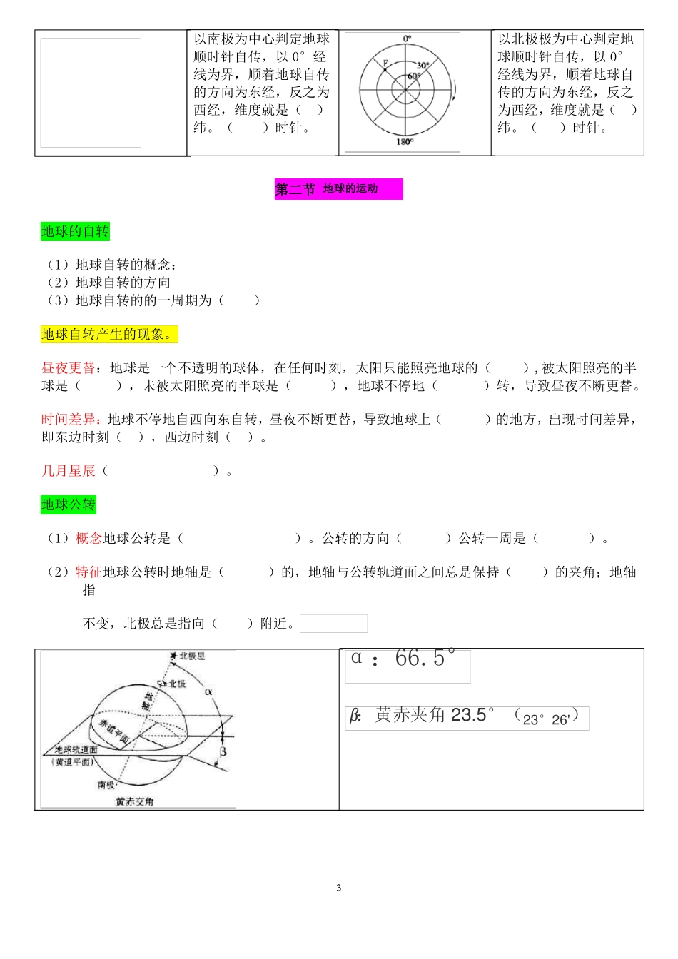 地理学霸笔记记忆_第3页
